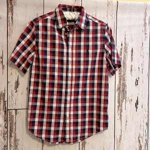 Boys Polo Ralph Lauren Short Sleeve Button Down Shirt. Size Large. 14/16. EUC.